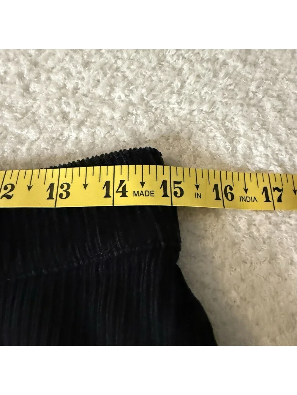 Roxy Warning Sign Skirt Womens M Black Corduroy Button Front NWT $50